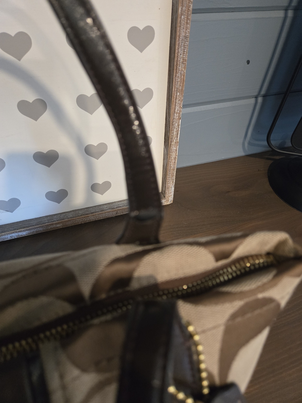 Coach Signature Canvas Tote Bag in Brown - Picture 11 of 12